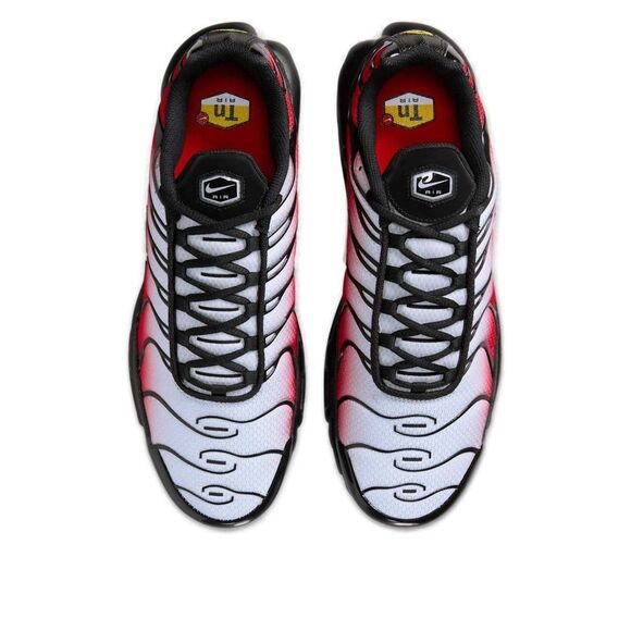 Nike Air Max Plus Pure Platinum University Red Black DM0032-017 Men\'s Size 12